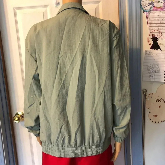 Vintage Logix women Full zip jacket Floral embroidered Patch Size S - Picture 3 of 6